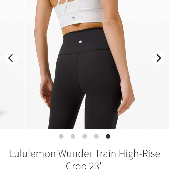 Lululemon Wunder Train High-Rise Crop 23" BNWT - Picture 9 of 9